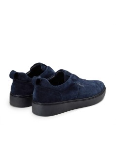 Guardiani Sneakers Uomo Frames Cassetta Finto Laccio Blu