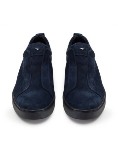 Guardiani Sneakers Uomo Frames Cassetta Finto Laccio Blu