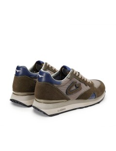 Guardiani Sneakers Wen Uomo Balance Camoscio Verde Grigio