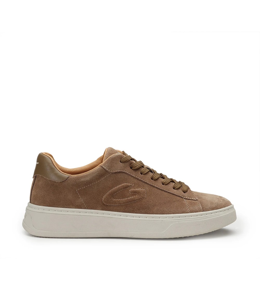 Guardiani Sneakers Uomo New Era Cassetta Camoscio Taupe