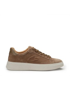 Guardiani Sneakers Uomo New Era Cassetta Camoscio Taupe