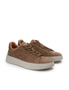 Guardiani Sneakers Uomo New Era Cassetta Camoscio Taupe
