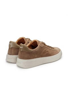 Guardiani Sneakers Uomo New Era Cassetta Camoscio Taupe
