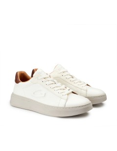 Guardiani Sneakers Uomo New Era Cassetta Pelle Bianco