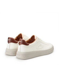 Guardiani Sneakers Uomo New Era Cassetta Pelle Bianco