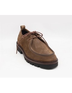 Rogal's Paraboot Uomo Guardiolo Cucito Camoscio Tabacco