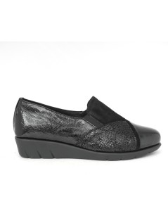 Susimoda Mocassino Slipon Comfort Morbido Naplak Nero