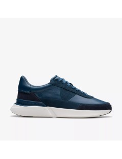 Clarks Sneakers Balance Craft Pace Fondo Vento Nappa Blu Navy