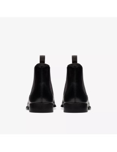 Clarks Beatles Chelsea Craft Arlo Top Liscio Nappa Nero