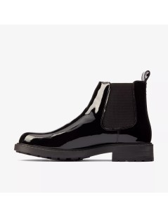 Clarks Beatles Donna Orinoco Chelsea Elegante Liscio Lux Nero