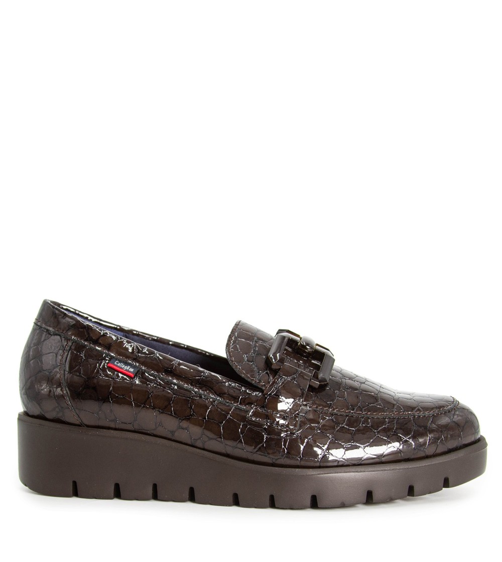 Callaghan Mocassino Bari Zeppa Media Stampa Cocco Testa di Moro