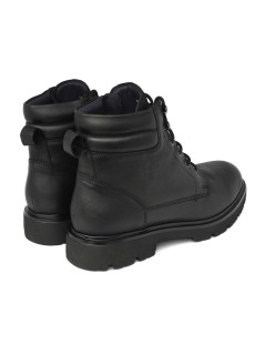 Callaghan Anfibio Uomo Eke Timb con Zip Laterale Pelle Nero