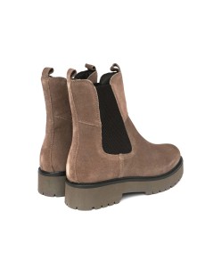 Cinzia Soft Tronchetti Beatles 2 Elastici Camoscio Cacao