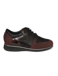 F.lli Tomasi Sneakers Comfort Plantare Nabuk Acqua Cacao