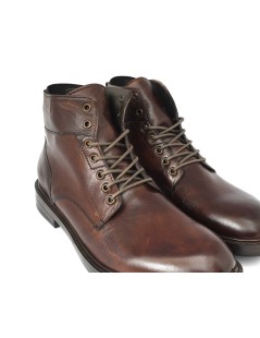 Kebo Anfibio Derby Liscio Artigianale Nappa Marrone