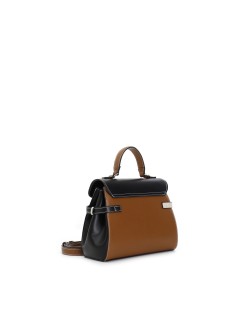 CAFèNOIR Borsa a Mano con Tracolla Chiusura Patta Calamita Multicolor