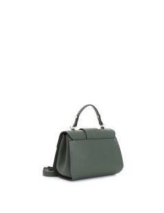 CAFèNOIR Borsa a Mano Tracolla Chiusura Patta con Morsetto Verde