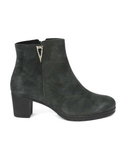 Susimoda Tronchetto Classic Tacco Medio Camoscio Fumo