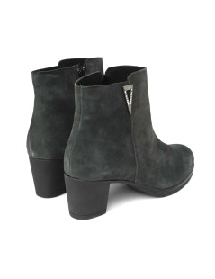 Susimoda Tronchetto Classic Tacco Medio Camoscio Fumo