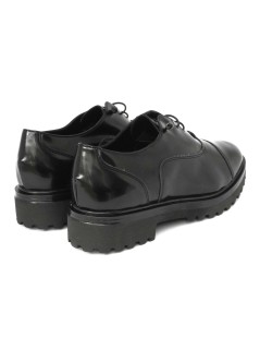 Confort Stringate Donna Oxford Spazzolato Nero