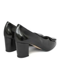 Confort Decollette Classic Tacco Accessorio Naplak Nero