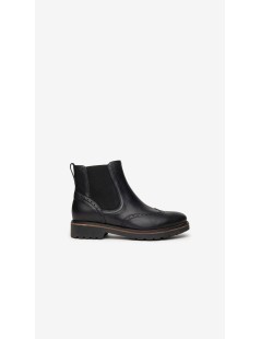 Nero Giardini Stivaletto Beatles Coda Rondine Pelle Nero
