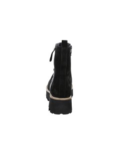Ara Shoes Tronchetti Doppia Zip Fondo Micro Camoscio Nero