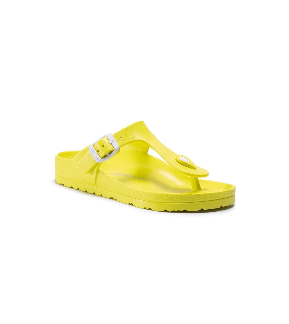 Grunland Ciabatta Donna Infra Gizeh Birk Gomma EVO Giallo