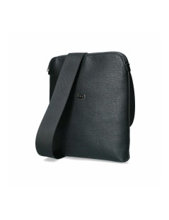 Cult CHAD Tracolla Logo Tasca Interna Chiusura Zip Nero