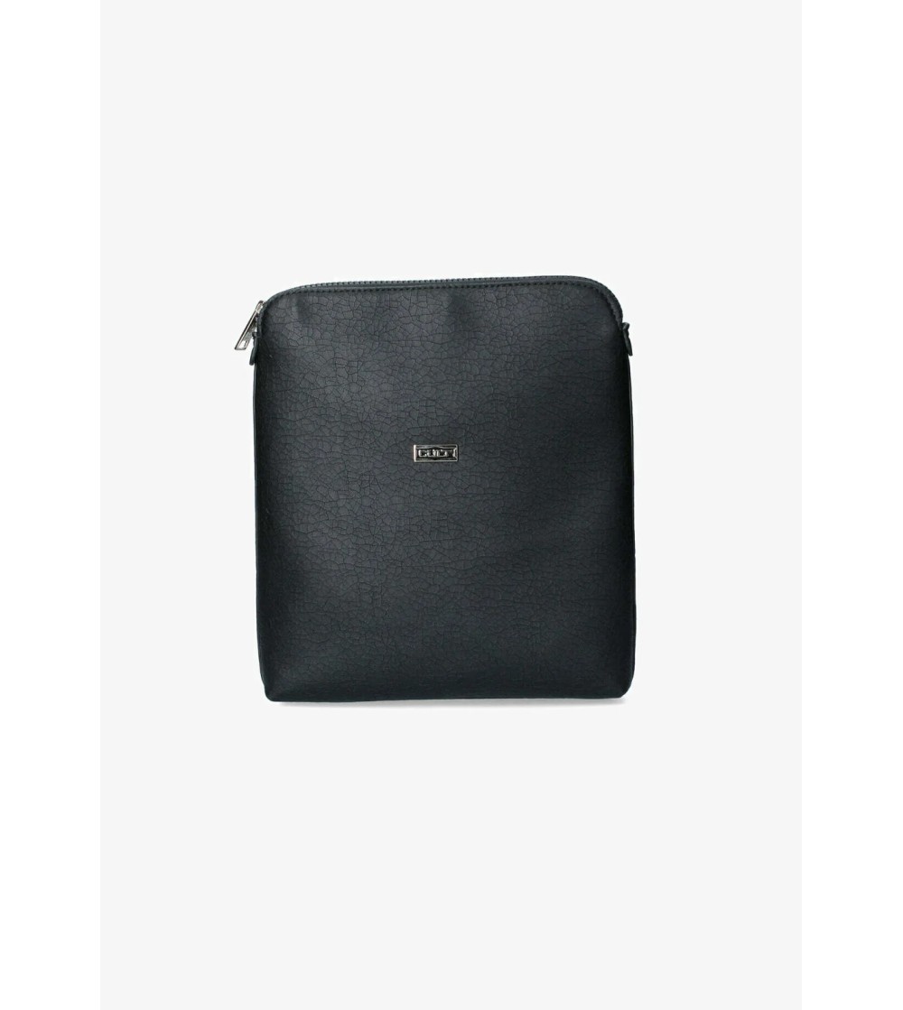 Cult CHAD Tracolla Logo Tasca Interna Chiusura Zip Nero