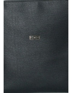 Cult CHAD Tracolla Logo Tasca Interna Chiusura Zip Nero