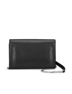 Cult Suzy Borsa a Mano Glitter Logo Patta Calamita Nero