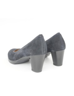 Ara Shoes Decollette Class Plateau Liscio Hostess Blu