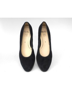 Ara Shoes Decollette Class Plateau Liscio Hostess Blu