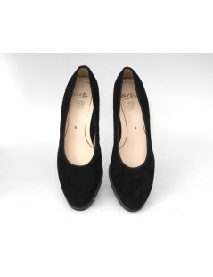 Ara Shoes Decollette Class Plateau Liscio Hostess Nero