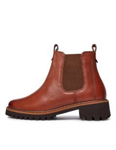 Ara Shoes Beatles Liscio Guardiolo Glitter Carro Mini Cognac