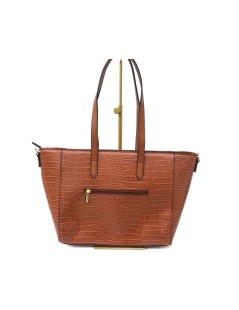 Valleverde Borsa Shopper Big Doppia Tracolla Cocco Cuoio