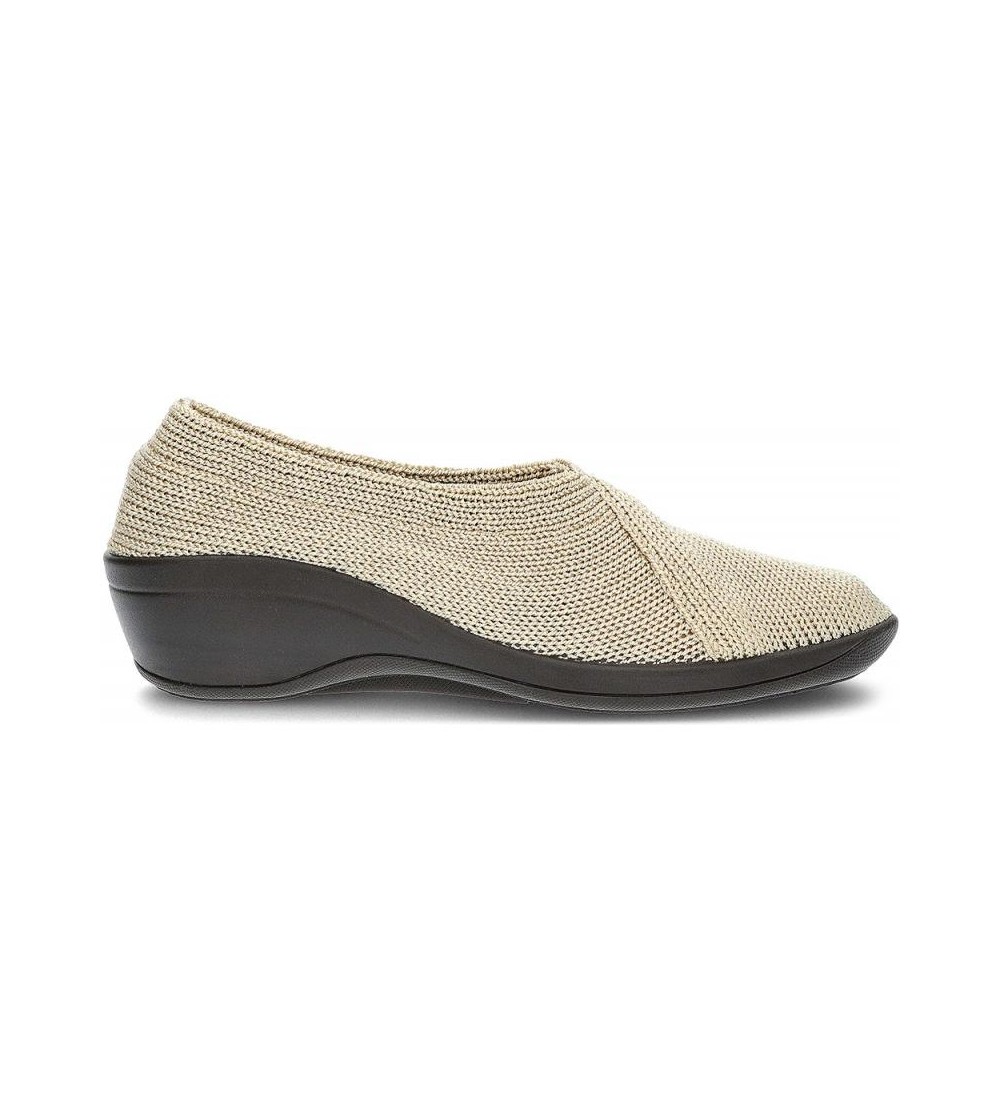 Arcopedico Slipon Ballerina Mailu Elasticizzato a Calza Beige