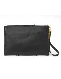Gioseppo Pochette a Mano Inserto Multi Strass Nappa Eco Nero