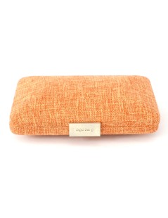 Olga Berg Pochette Clutch con Tracolla Tessuto Arancio
