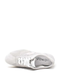 Cinzia Soft Sneakers Camoscio Traforato Beige