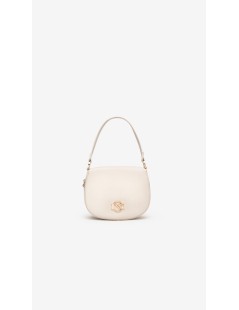 Nero Giardini Mini Bag Bauletto Doppia zip Pelle Latte
