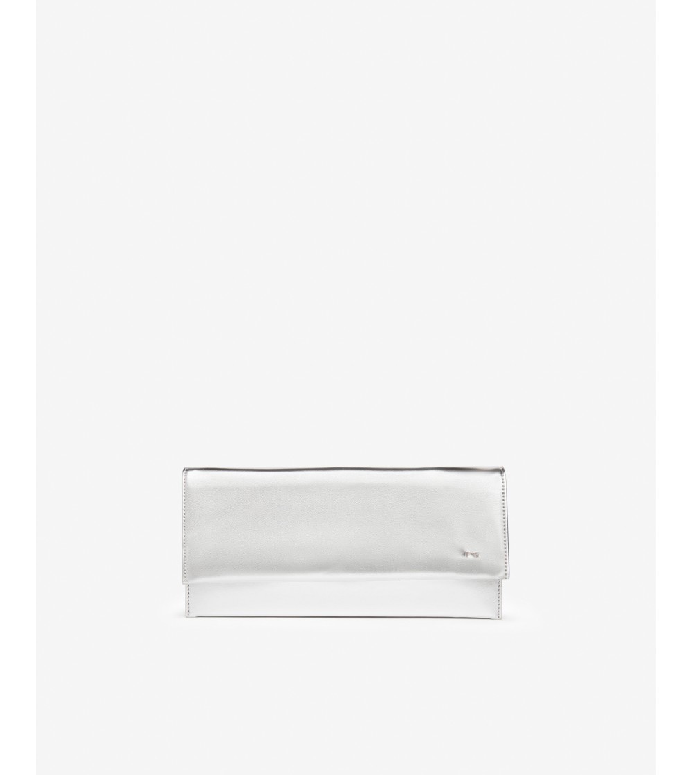 Nero Giardini Pochette Bustina Rettangolare Laminato Argento
