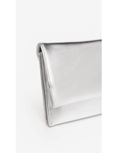 Nero Giardini Pochette Bustina Rettangolare Laminato Argento