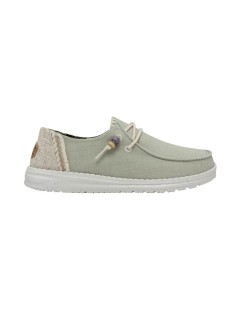 Hey Dude Donna Wendy Fringe Sage Perline Tessuto Verde Salvia