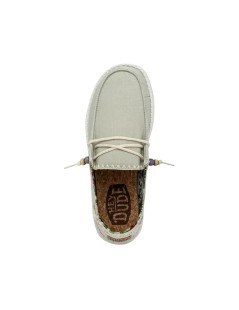 Hey Dude Donna Wendy Fringe Sage Perline Tessuto Verde Salvia