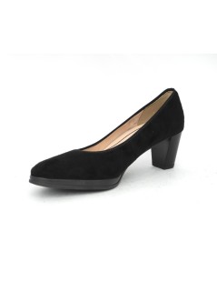 Ara Shoes Decollette Class Plateau Liscio Hostess Nero