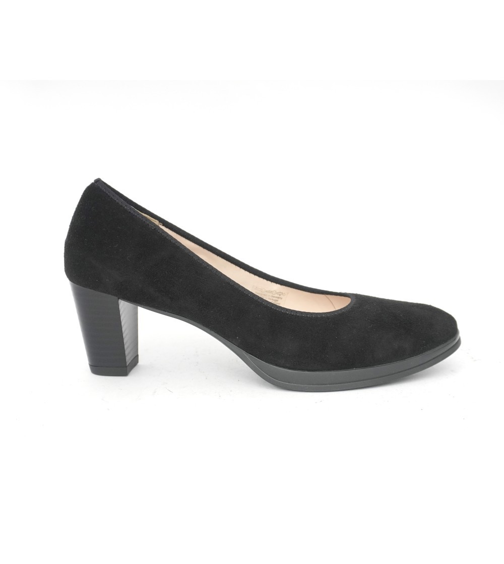Ara Shoes Decollette Class Plateau Liscio Hostess Nero