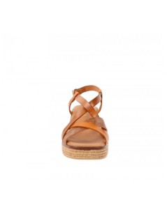 Cinzia Soft Sandalo Intrecciato con Cinturino Cuoio