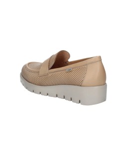 Callaghan Mocassino Slipon Zeppa Pelle Traforata Nude